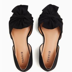 Twist Bow D'Orsay Flat